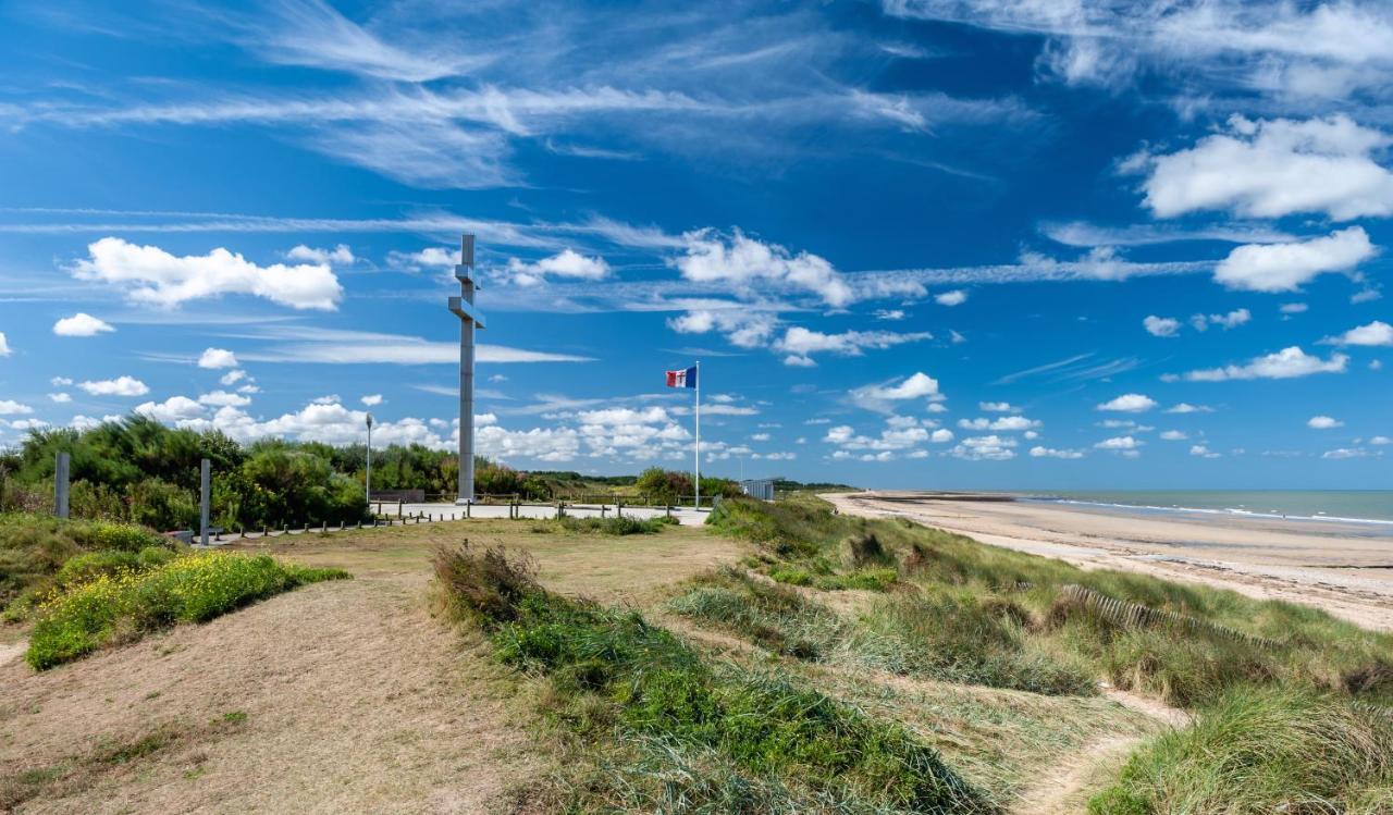 Jardin - A 50M De La Plage - Wifi - Parking Courseulles-sur-Mer Exterior foto